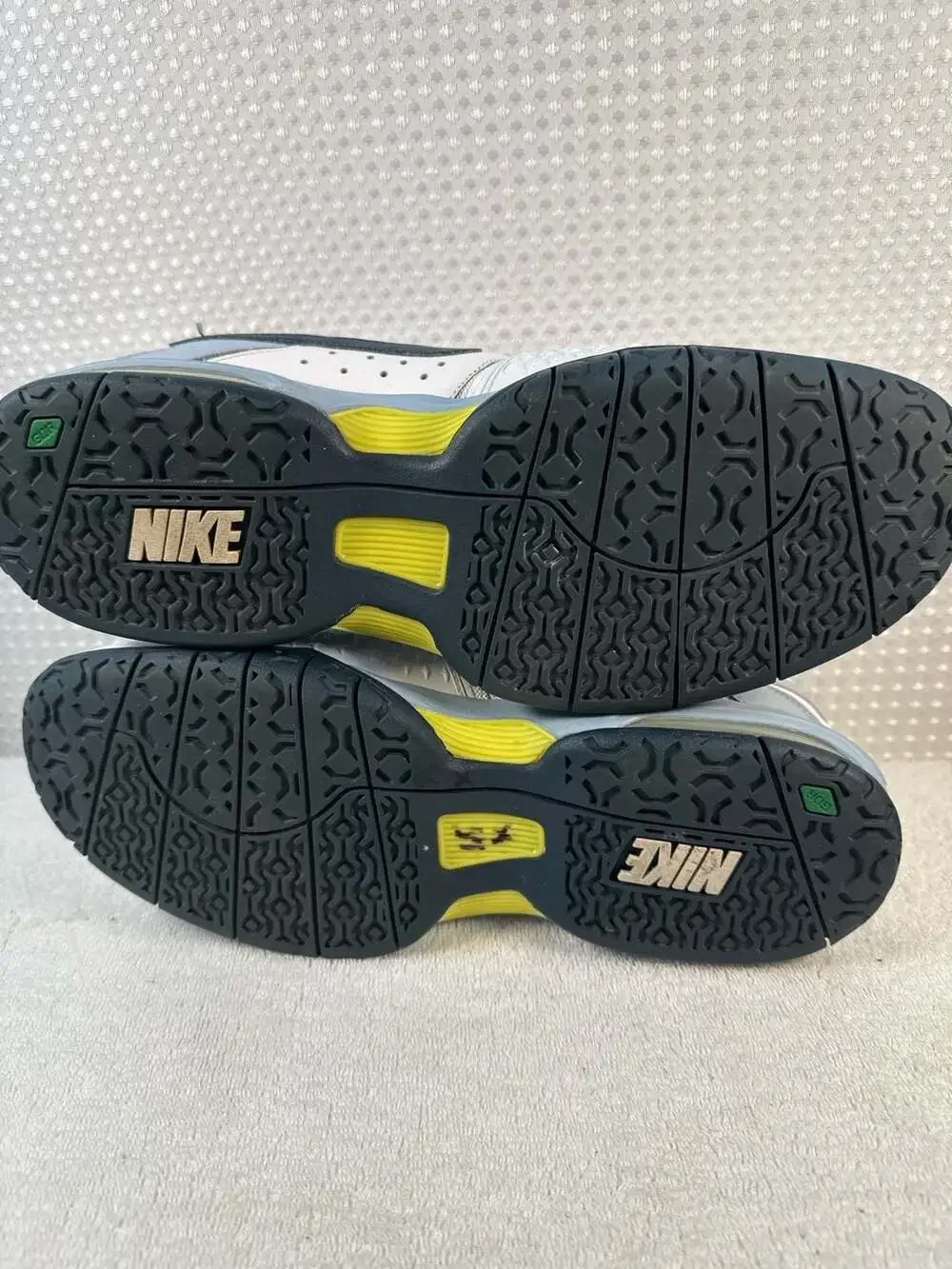 Nike Air Cage Advantage White Navy Grey Tennis Shoes 599360-144